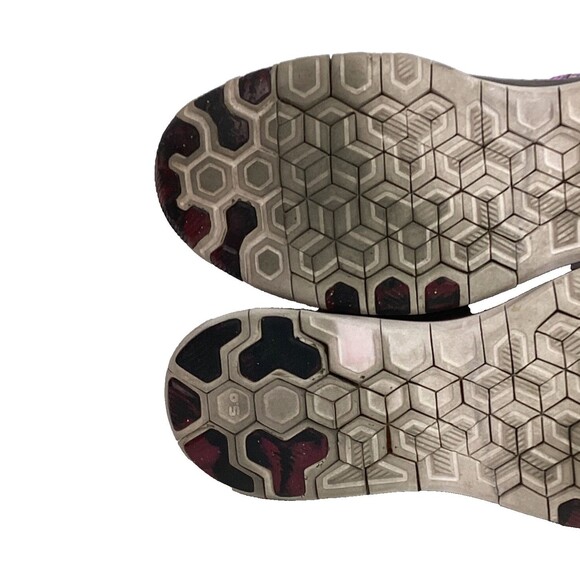 Nike TR 5 Flyknit - Women's Sz 9.5 - Purple Lightweight Running Shoes 718785-501 - Picture 6 of 8